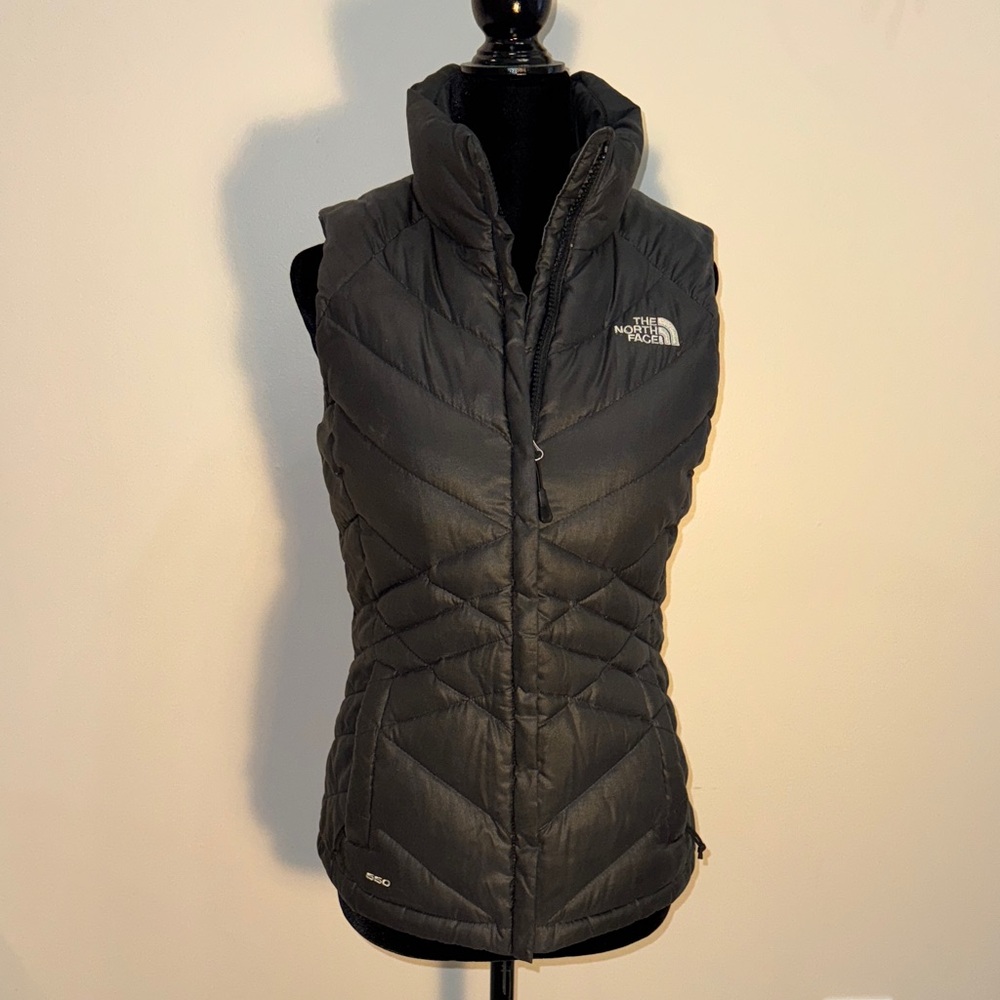 The North Face Women's Dark Gray Quilted Vest